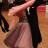 Pink/Black Ballroom Dress